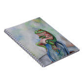 Carnet d'art aquarelle de grenouille (Côté Droit)