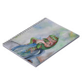 Carnet d'art aquarelle de grenouille (Côté gauche)