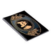 Carnet d'art autochtone Rebellion métisse Wolf Jou (Côté Droit)