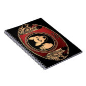 Carnet d'art autochtone Rebellion métisse Wolf Jou (Côté Droit)