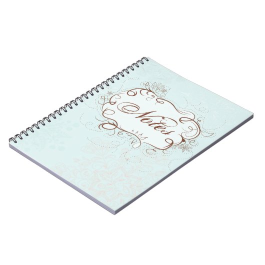 Carnet d'art bleu (Côté gauche)