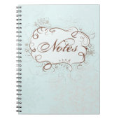 Carnet d'art bleu (Devant)