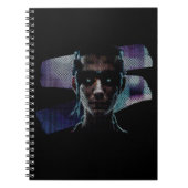 Carnet d'art Cyberpunk Warrik ASCII (Devant)
