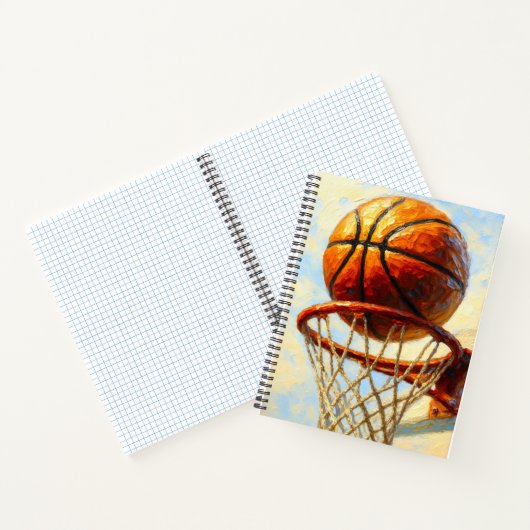 Carnet d'art de basketball - Journal de conception (Intérieur)