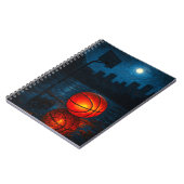 Carnet d'art de basketball - Journal de conception (Côté gauche)