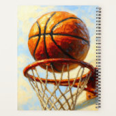Carnet d'art de basketball - Journal de conception (Dos)
