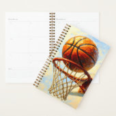 Carnet d'art de basketball - Journal de conception (Devant avec enveloppe)