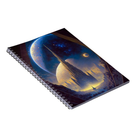 Carnet d'art de Future Space City Sci-Fi (Côté Droit)