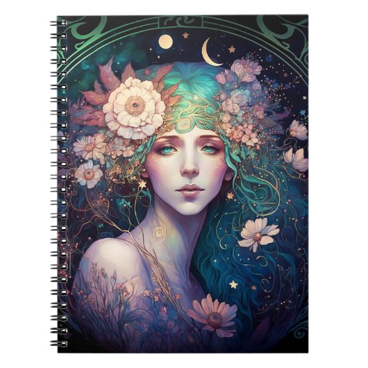 Carnet d'art de la déesse Imaginaire (Devant)