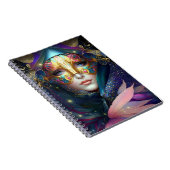 Carnet d'art de la déesse masquée cosmique Queen I (Côté Droit)