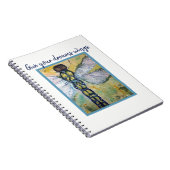 Carnet d'art de libellule de rêves (Côté Droit)
