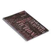 Carnet d'art du mot de l'auteur de fiction de (Côté Droit)