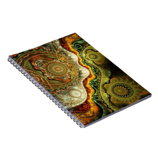 Carnet d'art fractal : automne (Côté Droit)