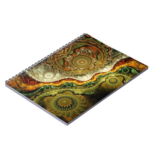 Carnet d'art fractal : automne (Côté gauche)