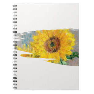 Carnet d'art Golden Sunflower Brusch