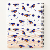 Carnet Dart Gun Battle War Boys Motif cible (Dos)