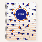 Carnet Dart Gun Battle War Boys Motif cible (Devant)