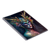 Carnet d'art Imaginaire de femme Elf Horned (Côté Droit)