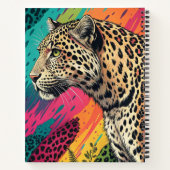 Carnet d'art Leopard Arc-en-ciel (Dos)