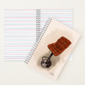 Carnet d'art mignon avec chaise en chocolat (À l'intérieur)