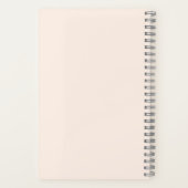 Carnet d'art mignon avec chaise en chocolat (Verso)