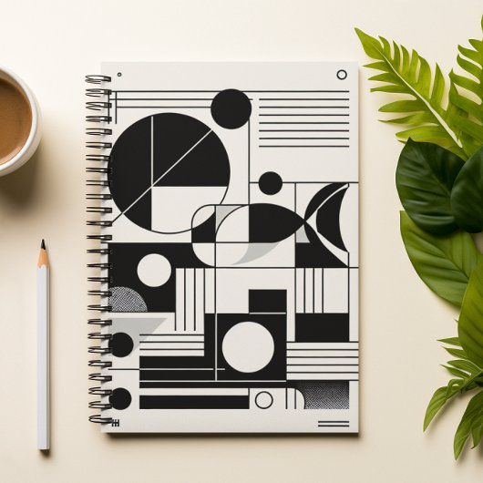 Carnet d'art moderne géométrique