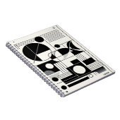 Carnet d'art moderne géométrique (Côté Droit)