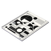 Carnet d'art moderne géométrique (Côté gauche)