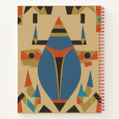 carnet d'art pharaonique Abstrait (Dos)