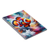 Carnet d'art Poisson-clown éclaboussant (Côté Droit)