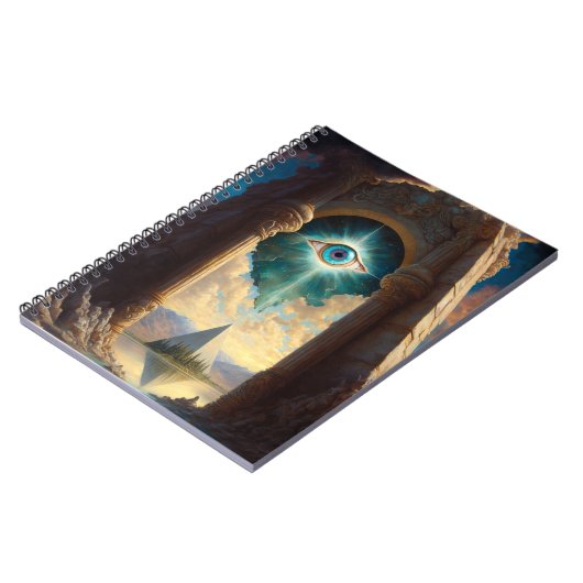 Carnet d'art pyramidal mystique (Côté gauche)