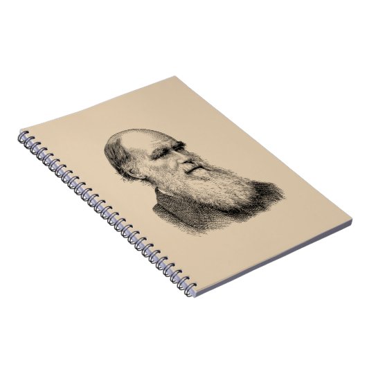 Carnet Darwin Portrait Evolution/ Charles Darwin (Côté Droit)