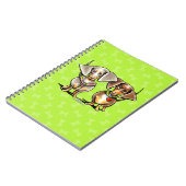 Carnet Dashing Dachshunds Appelés (Côté gauche)