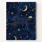 Carnet d'Astrologie Aries Rising Céleste (Dos)