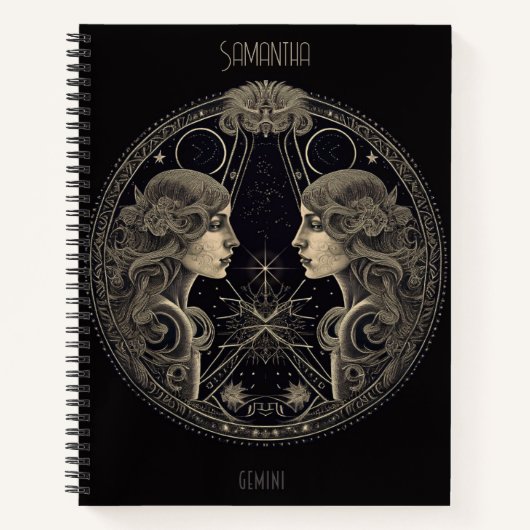 Carnet d'astrologie de Gemini (Devant)