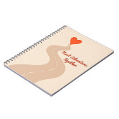 Carnet Date Night & Adventure Planner | Romantic Road Map (Côté gauche)