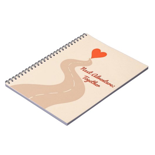 Carnet Date Night & Adventure Planner | Romantic Road Map (Côté gauche)