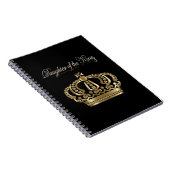 Carnet Daughter of The King - Spiral Notebook (Côté Droit)