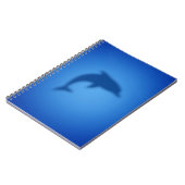 Carnet Dauphin bleu (Côté gauche)