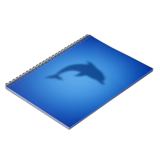 Carnet Dauphin bleu (Côté gauche)