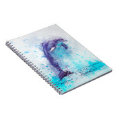 Carnet Dauphin d'aquarelle (Côté Droit)