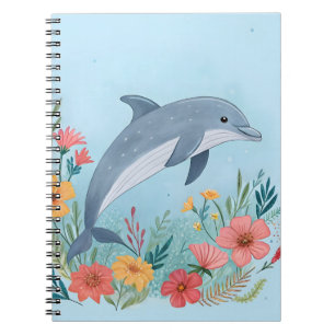 Carnet Dauphin Floral