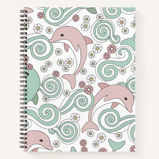 Carnet Dauphins (Devant)