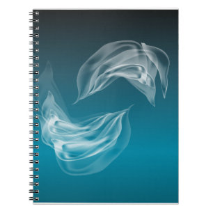 Carnet Dauphins Abstraits en jeu