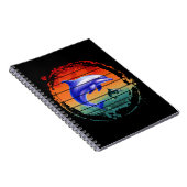 Carnet Dauphins Créatures Marines Vintage (Côté Droit)
