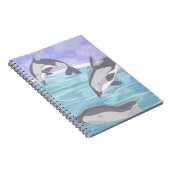 Carnet Dauphins Dusk (Côté Droit)