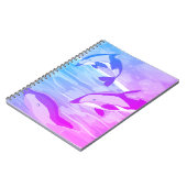 Carnet Dauphins Dusk (Côté gauche)