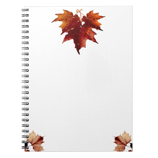 Carnet d'automne (Devant)