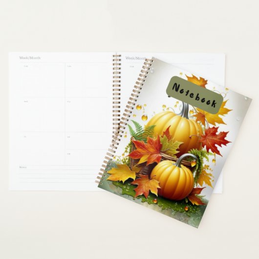 Carnet d'automne cosy (Devant avec enveloppe)