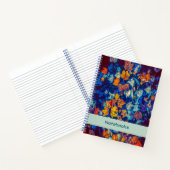 Carnet d'automne feuille coloré (Intérieur)